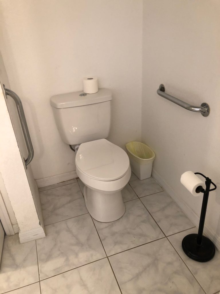 WC with Grab Bars